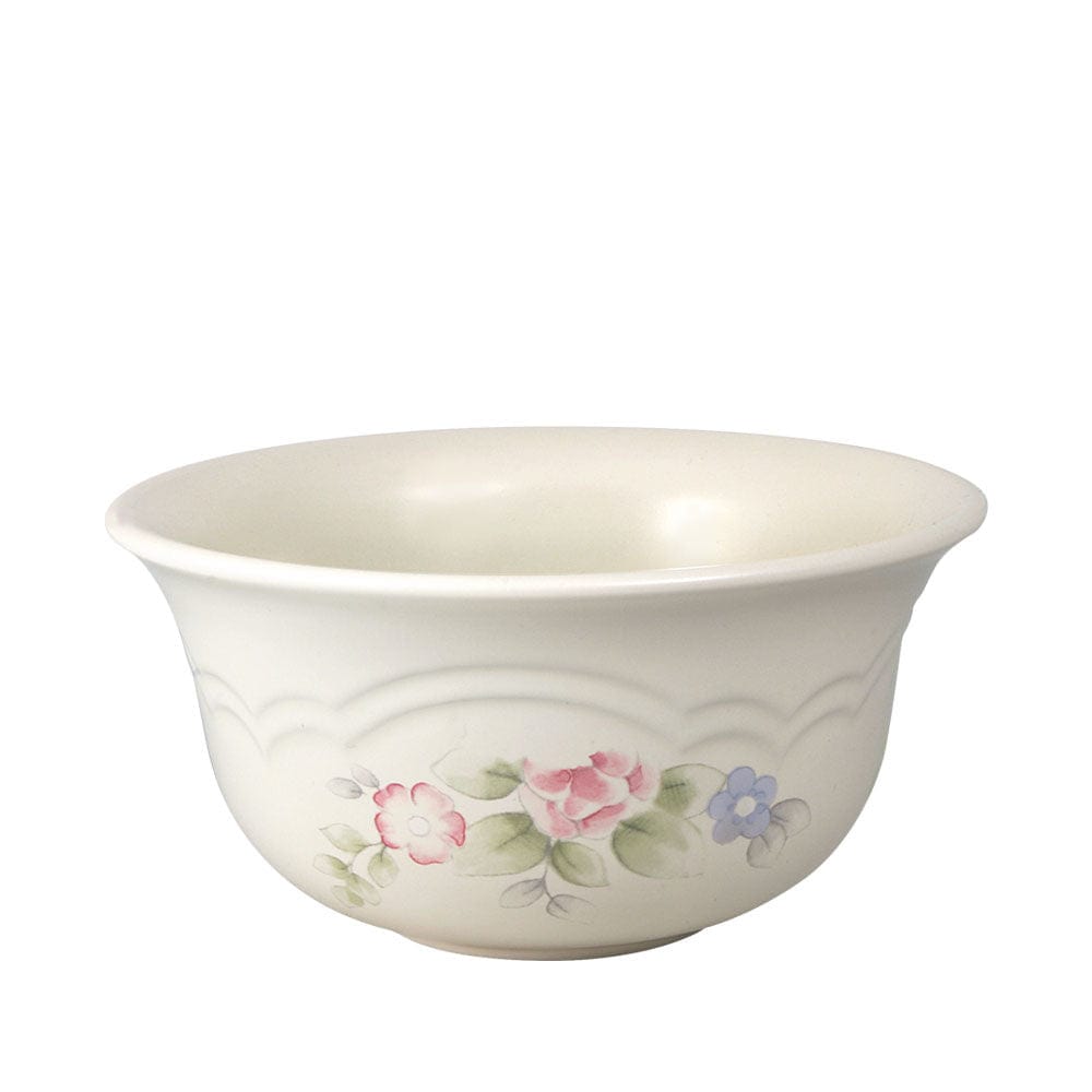 A beautifully arranged table setting featuring large deep bowls for desserts, highlighting their elegant design.