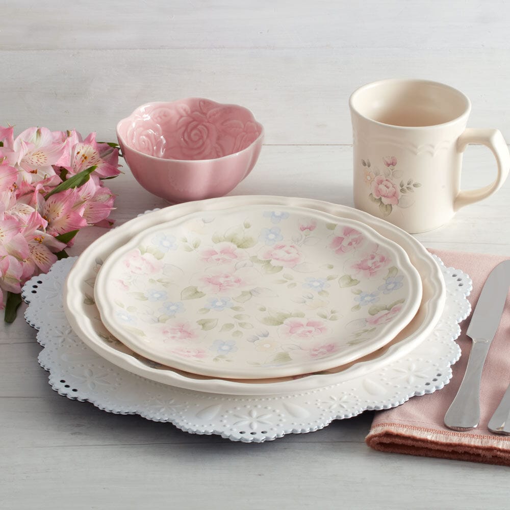 Stacked accent plates highlighting their durability and elegant style