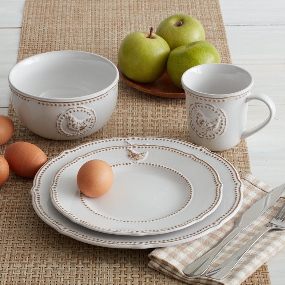 Gift-ready set of mugs with farmhouse theme, perfect for personalized gift giving