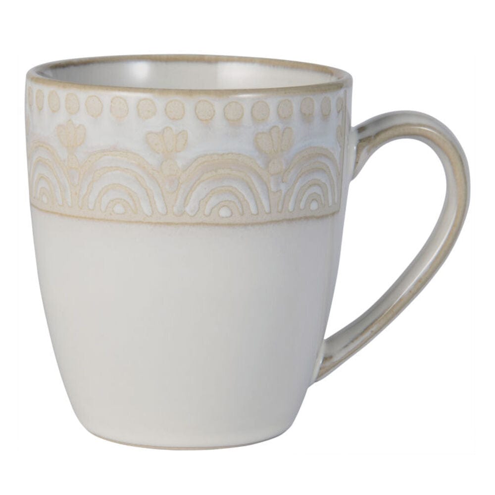 Lifestyle image of the set in use during a cozy dinner with soup and tea mugs