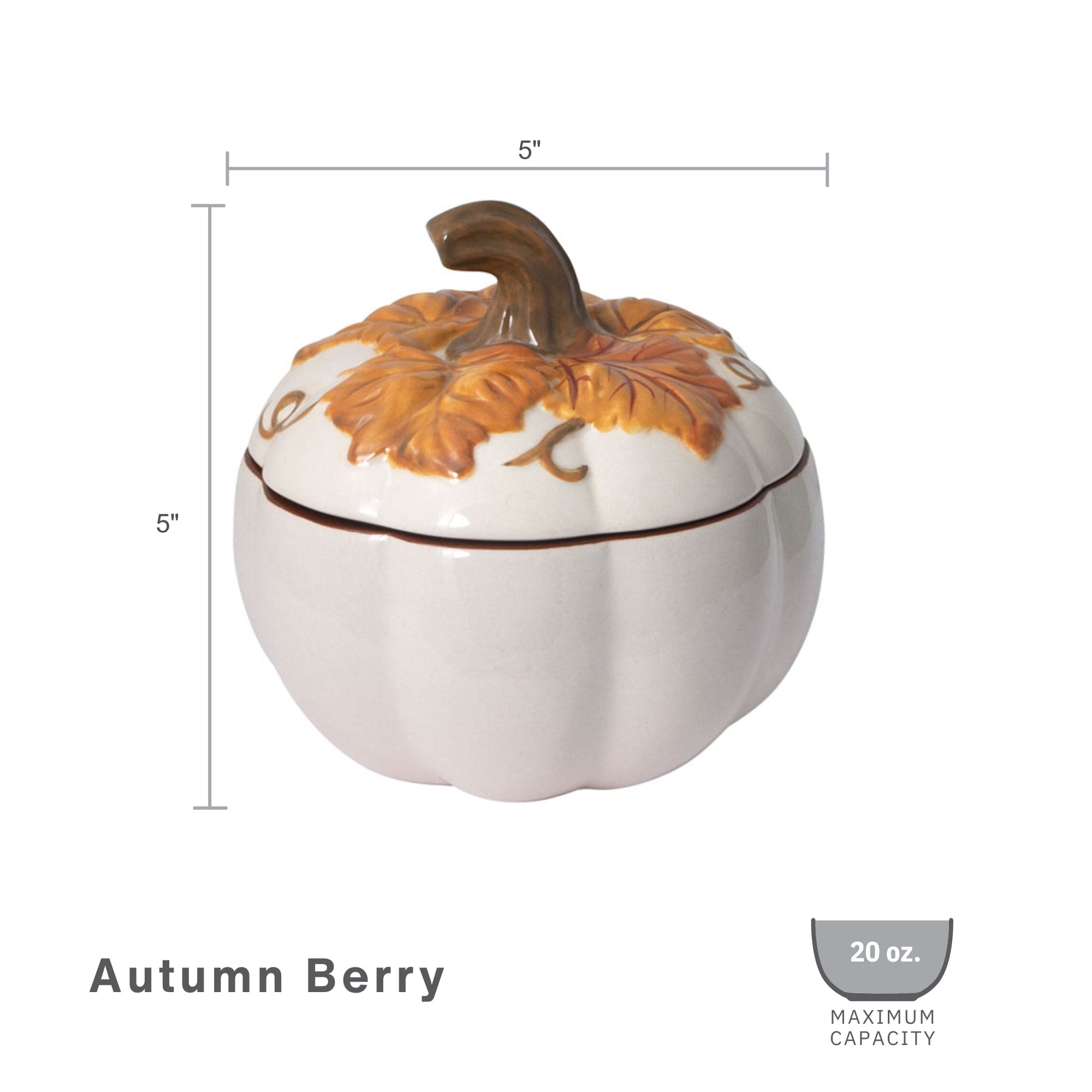 Handcrafted pumpkin bowl with lid showcasing autumn decor accents.
