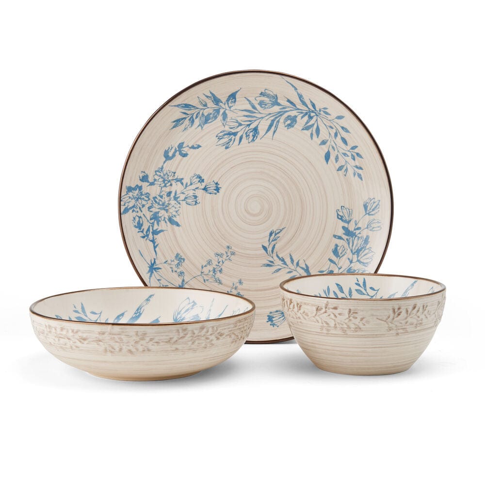 Family enjoying a meal with stylish ceramic dinnerware