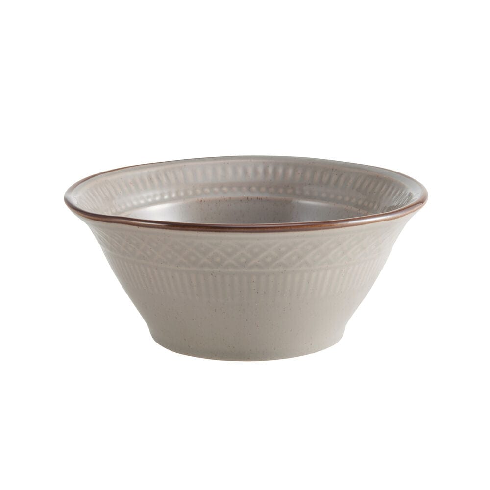 Easton stoneware dinnerware set showcasing unique speckled design.