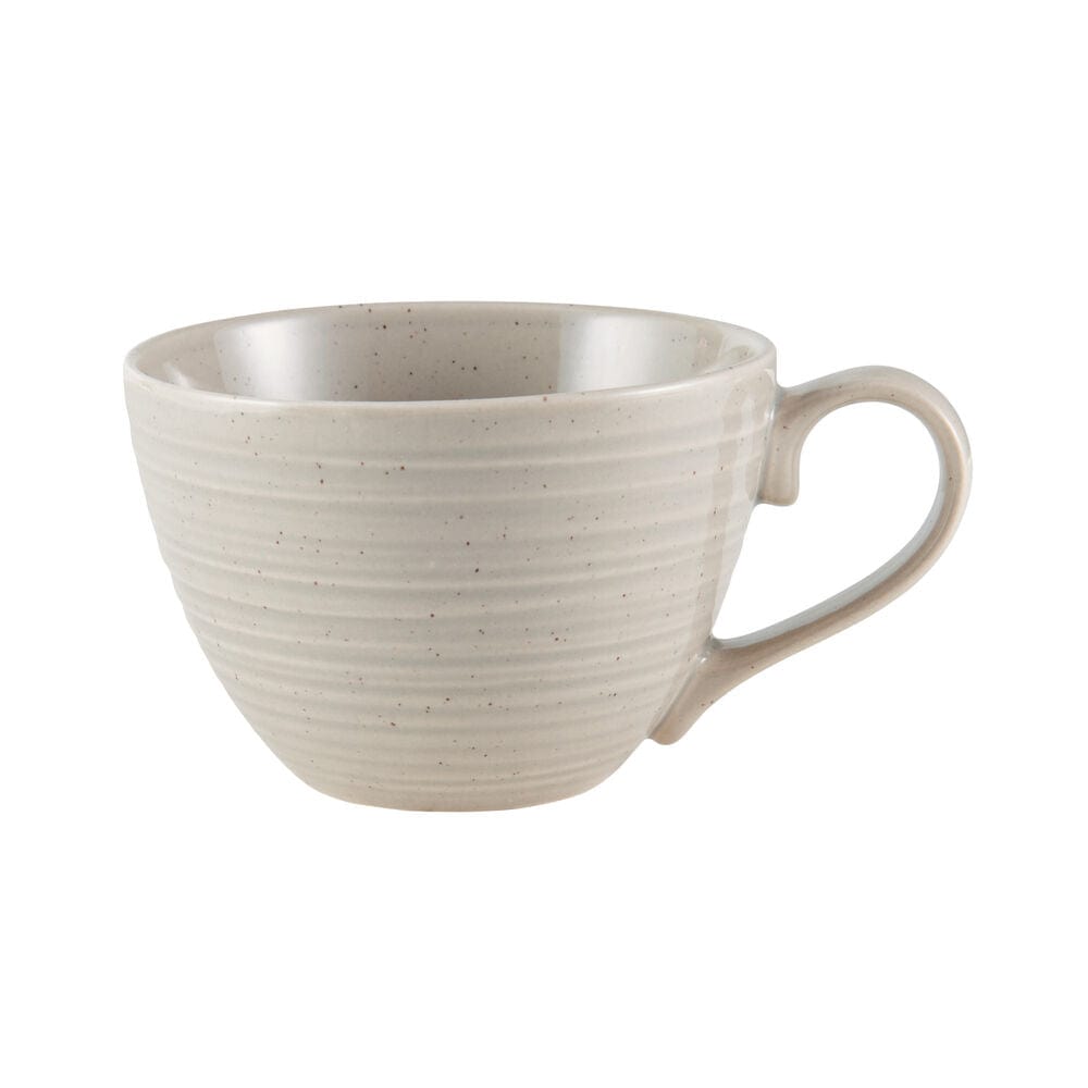 Family using microwave safe dinnerware set for casual meal with aquatic design in a cozy kitchen
