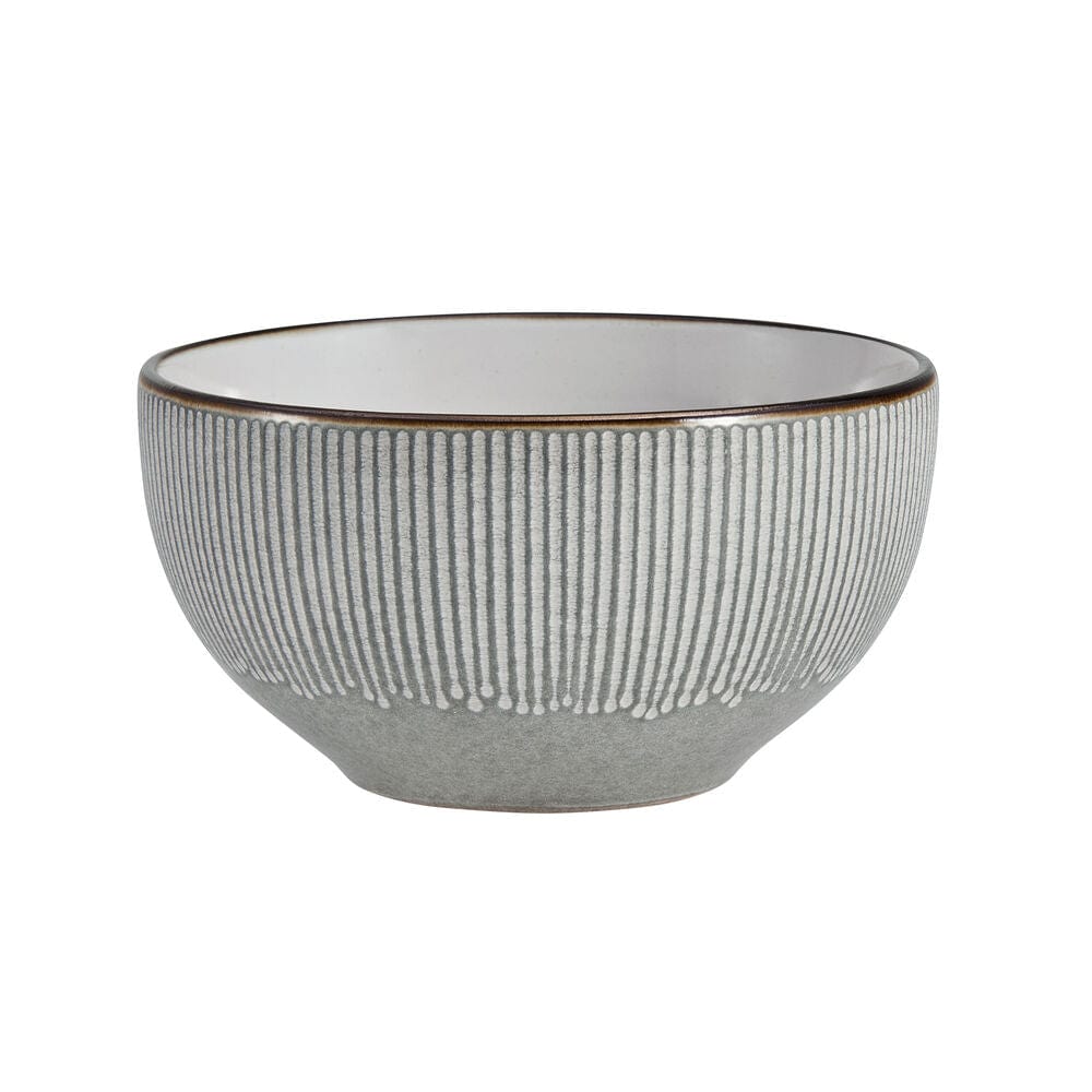 Serving dinner with the Arlie Gray 12-piece tableware set
