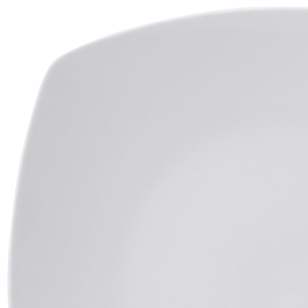 Close-up of Tara dinnerware set highlighting durable porcelain material and modern style