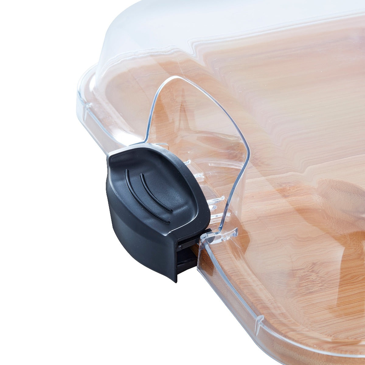 Farberware Build-A-Board with compartments and locking lid for food presentation