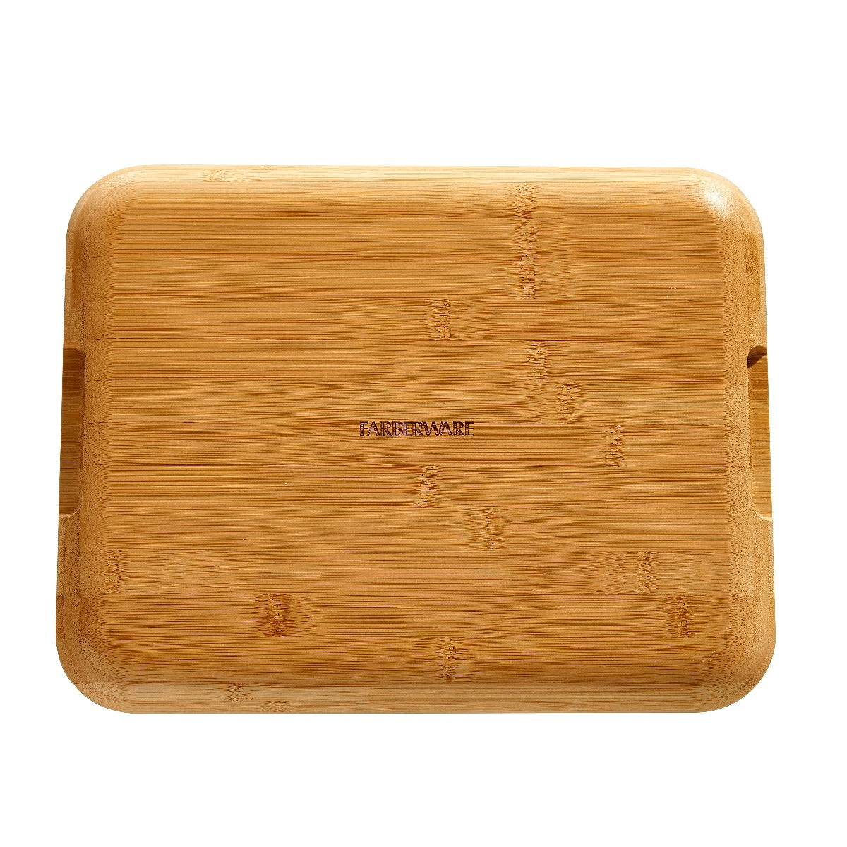 Portable food presentation board with lid during outdoor picnic setting