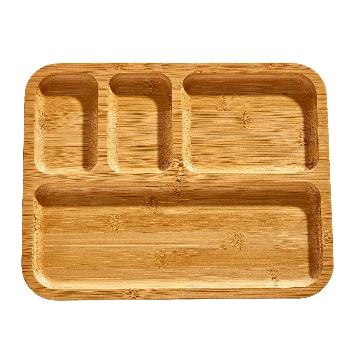 Portable food presentation board with lid during outdoor picnic setting