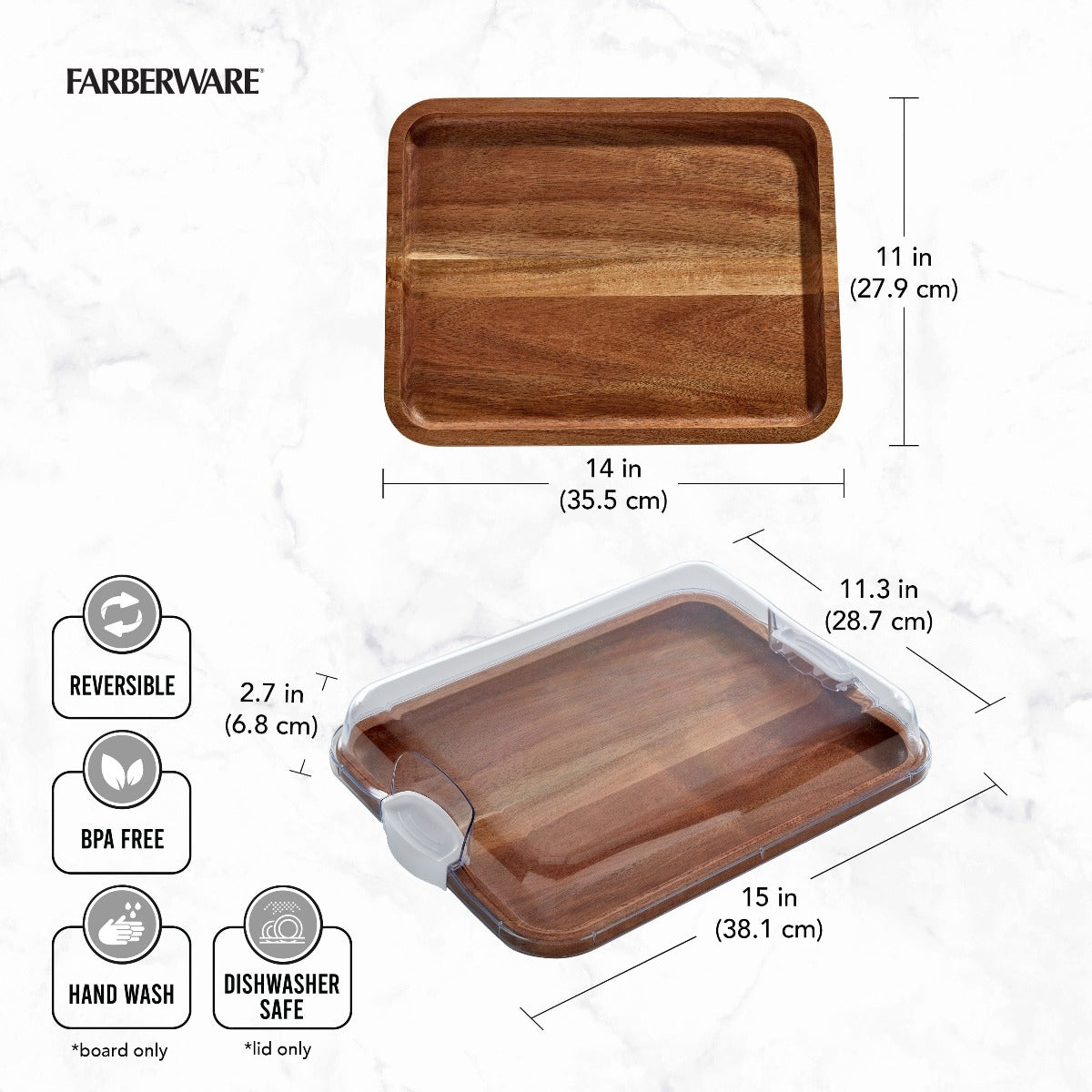 Close-up of compartments filled with cheese, fruits, and nuts on the charcuterie board