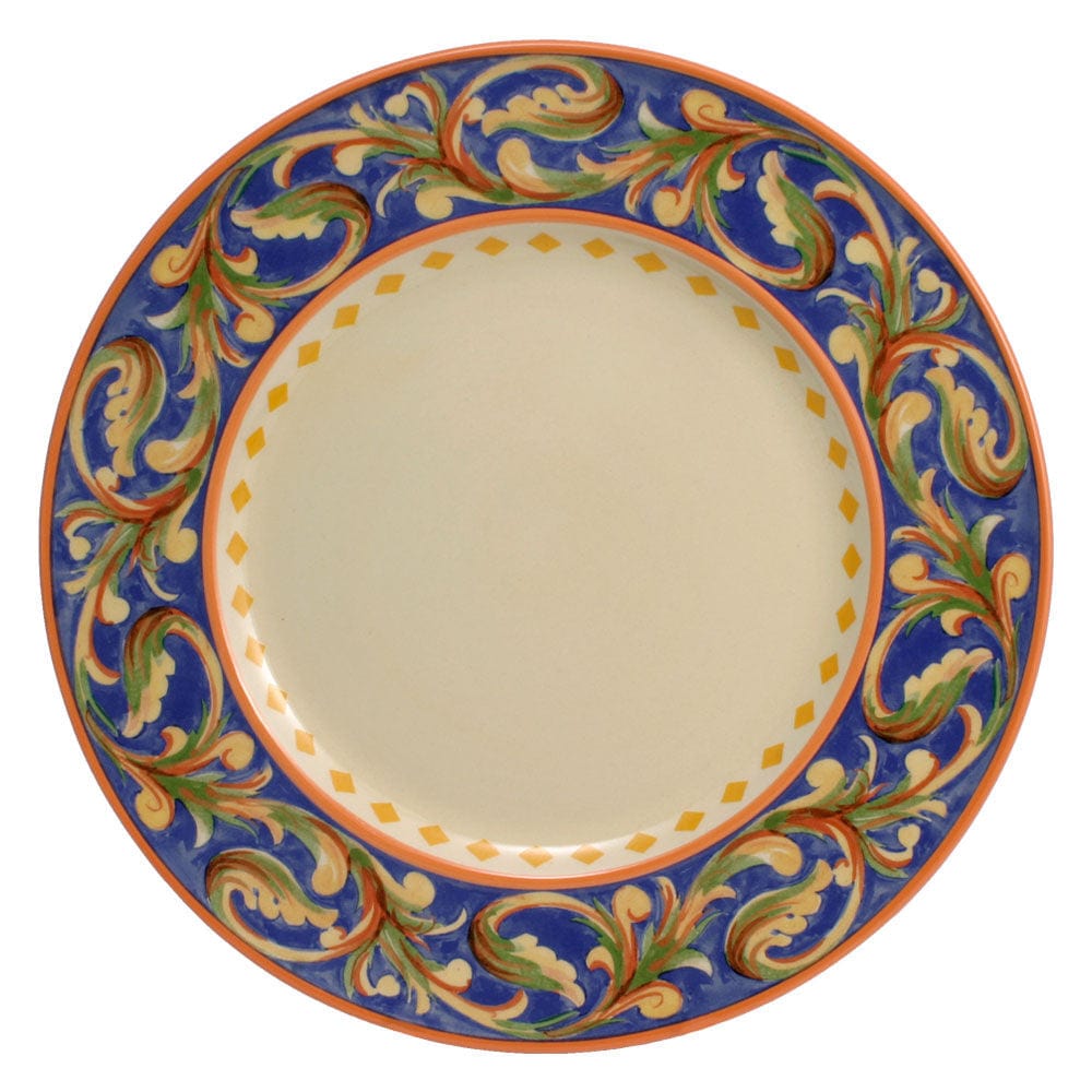 Set of 4 microwave safe dinner plates for entertaining