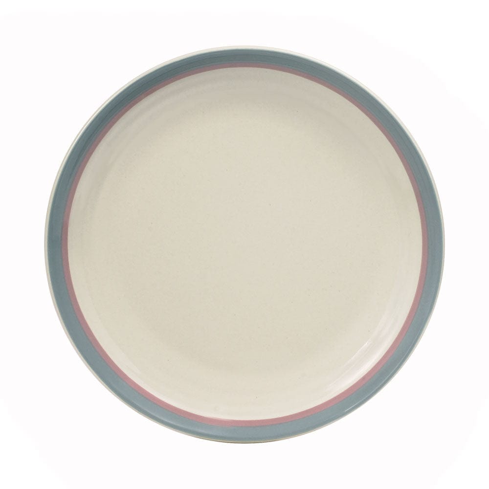 Luncheon plates stacked, ready for serving or storage