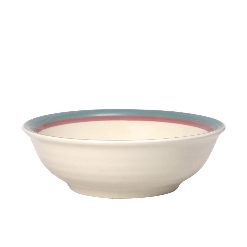 Microwave safe stoneware bowl displaying ice cream, highlighting versatility.