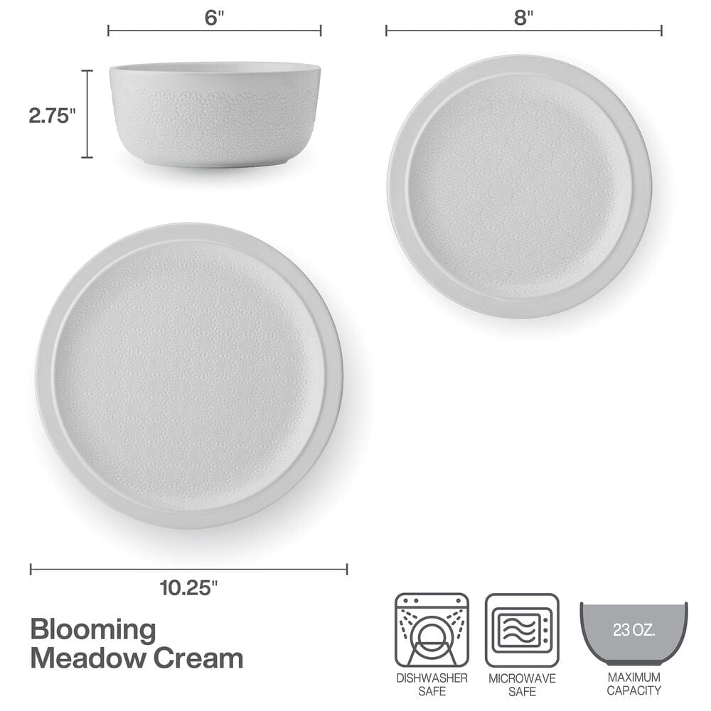 Elegant ceramic dinnerware collection for family meals