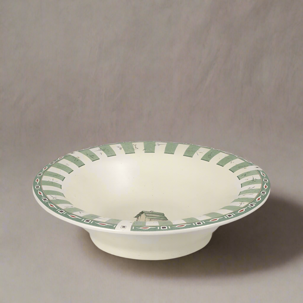 Naturewood stoneware bowl filled with cereal, perfect for breakfast.