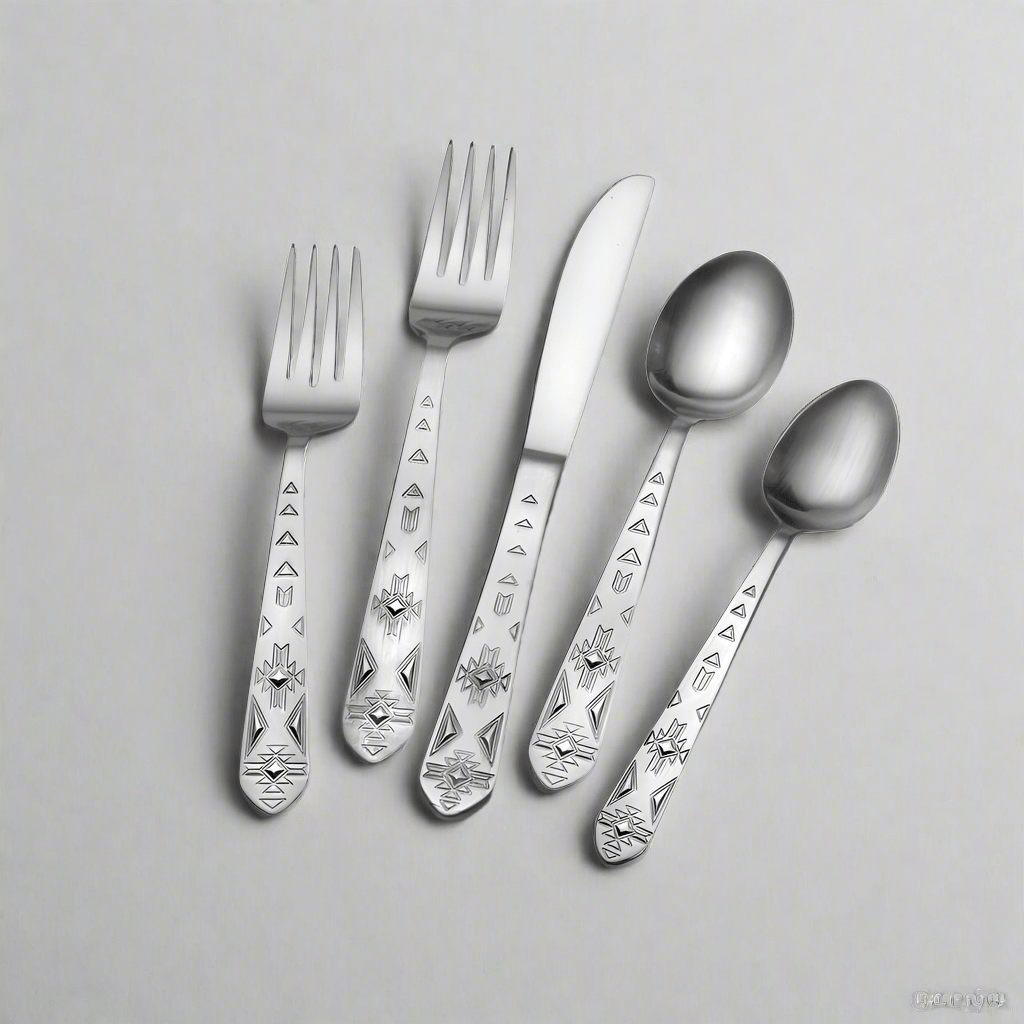 Pueblo 20-Piece Stainless Steel Cutlery Set for Four - Image 3