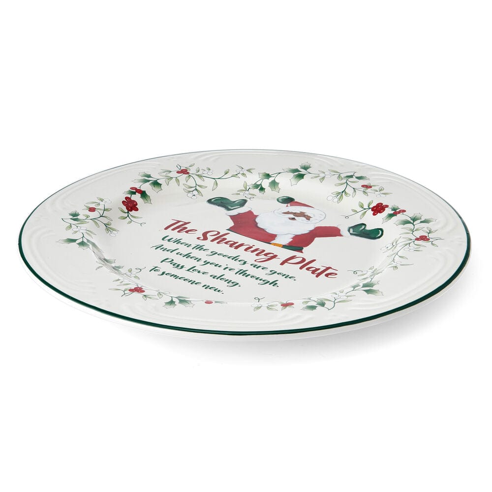 Beautifully arranged Winterberry sharing plate filled with seasonal treats, emphasizing the sharing tradition.