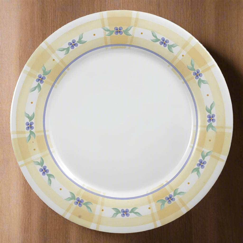 Summer Breeze dinner plate showcasing a delicious meal for family gatherings.