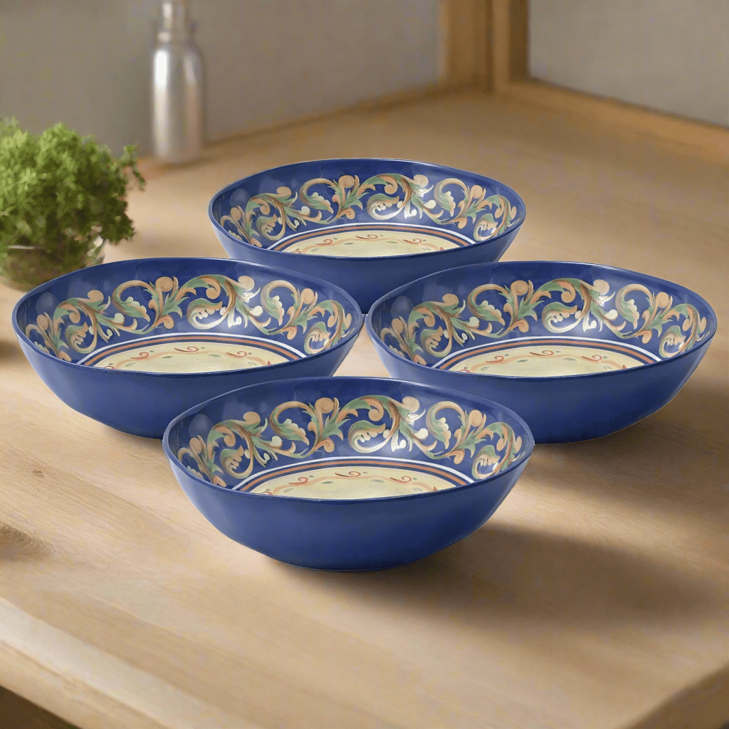 Villa della Luna outdoor melamine bowl set, colorful and durable for kids' use