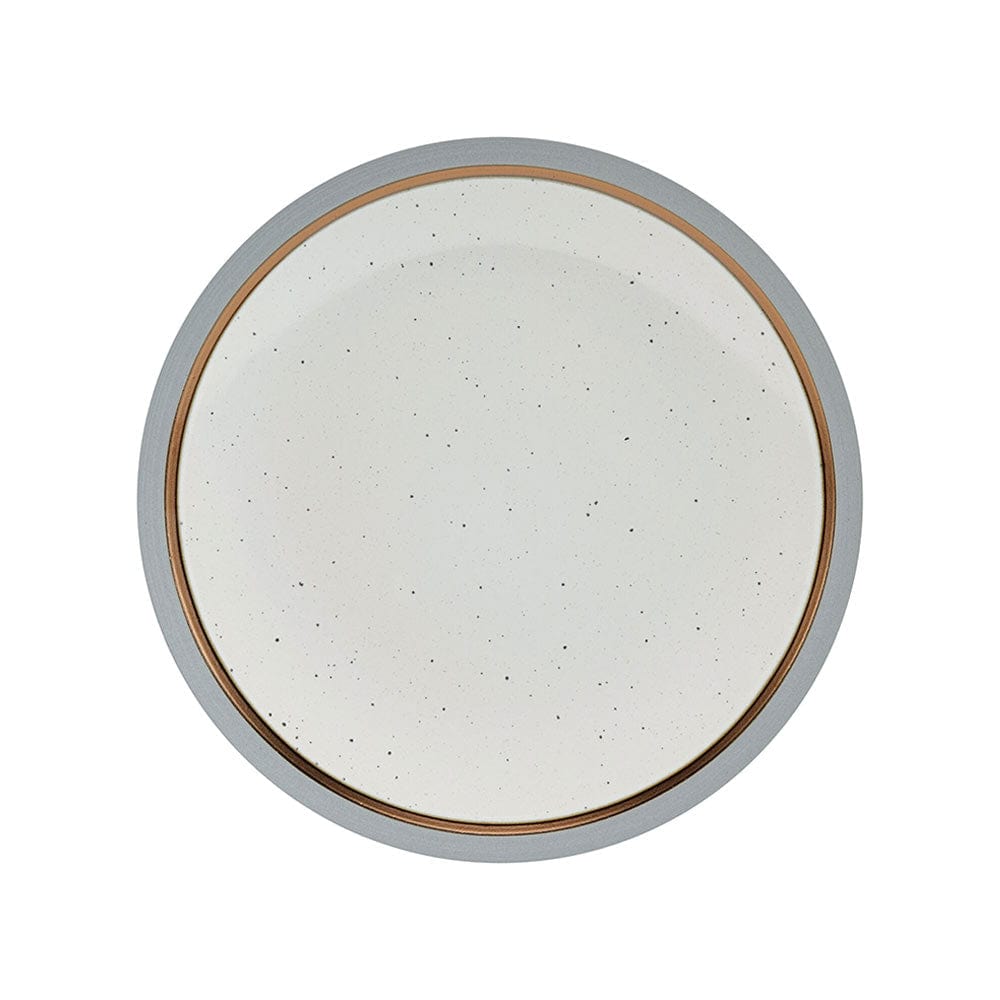 Family enjoying a meal using the modern stoneware dinnerware set, emphasizing its everyday use.