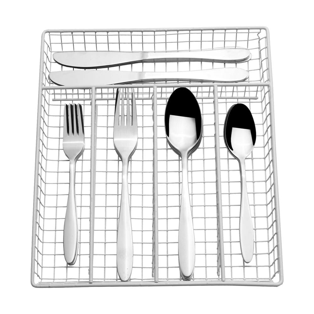 Dishwasher-safe stainless steel cutlery with sleek design for daily use
