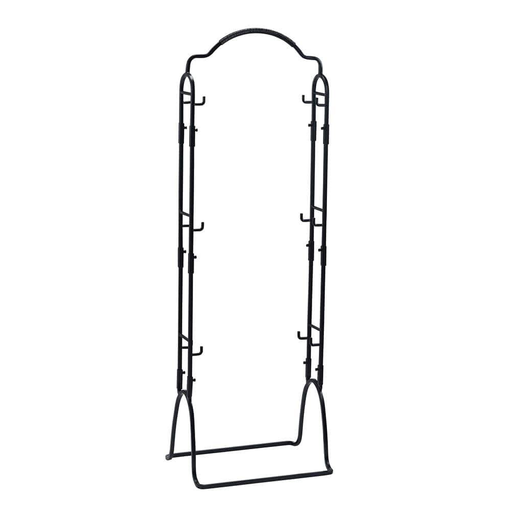 Close-up of Pacific 3 Tier Adjustable Storage Rack showing adjustable tiers and durable steel construction
