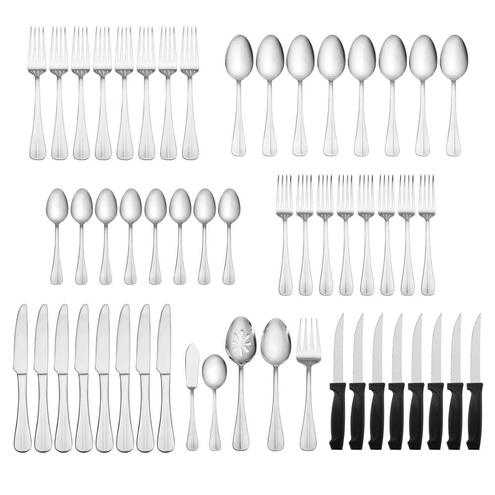 Elegant 53-Piece Stainless Steel Cutlery Set for 8 - Image 4
